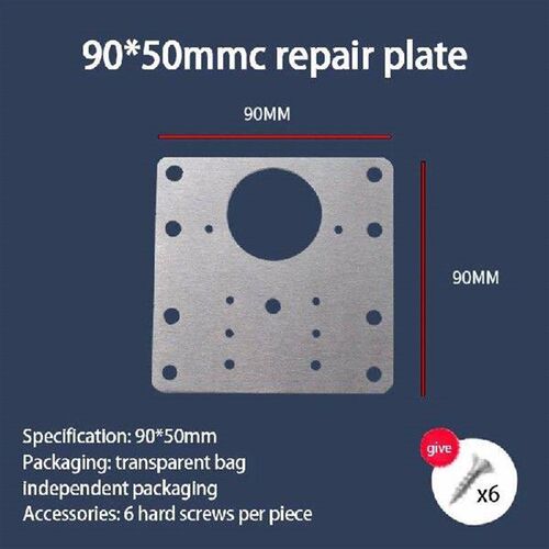 1~10PCS Kitchen Cabinet Hinge Repair Plate Stainless Steel