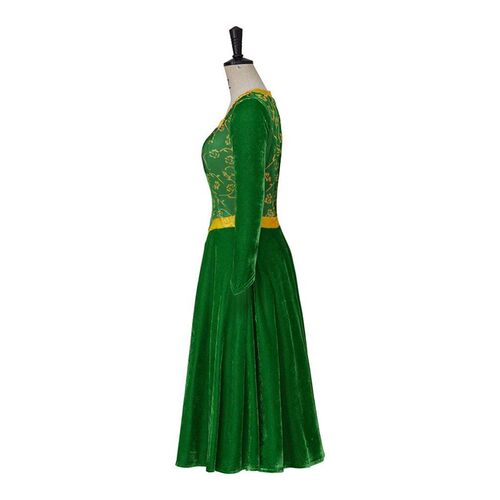 Princess Fiona Cosplay Costume Dress Outfit Women Cartoon
