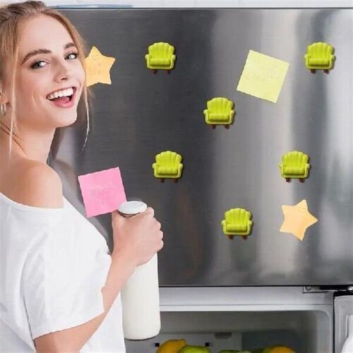 Whiteboard Magnet 3D Resin Sofa Fridge Sticker Creative