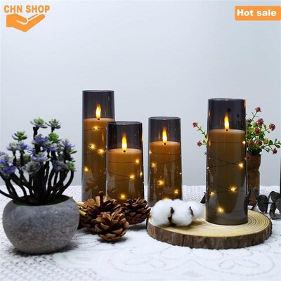 Flameless LED Candles String Christmas&Halloween Decoration