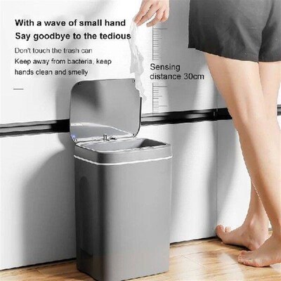 Intelligent Trash Can Durable Convenient Rechargeable