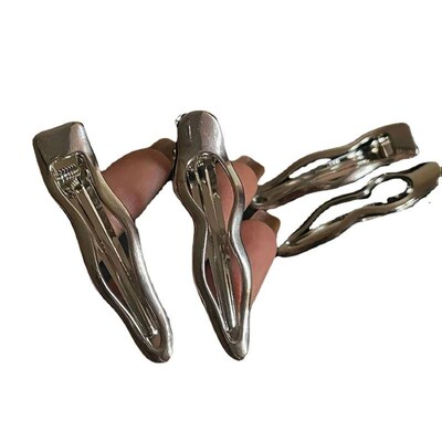 Metal Wave Barrettes Special-Interest Design Cold Wind Ins C