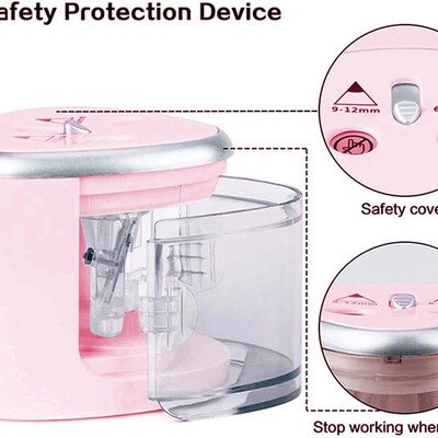 Tenwin New Two-hole Electric Automatic Pencil Sharpener Swit