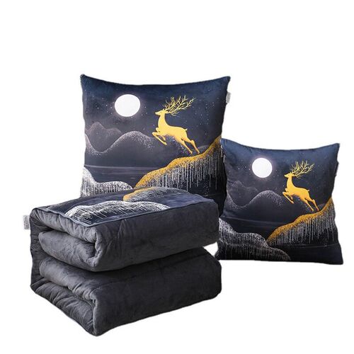 Car pillow lumbar cushion and air-conditioning quilt for nap