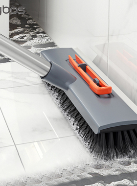 Floor Hair Broom Dust Scraper Pet Rubber Brush Carpet Cleane