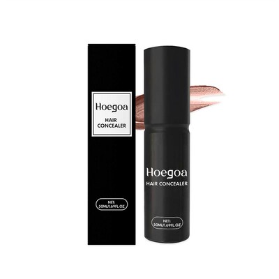 HOEGOA Brown Hair Concealer - Natural Color Coverage, Instan