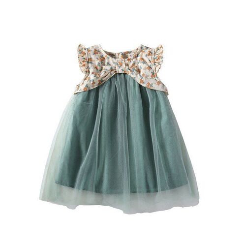 Girls Summer Dress New Baby Thin Skirt Chiffon Girl Stylish
