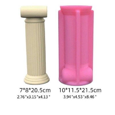 Succulents Vases Castings Molds Roman Column Flower Vases