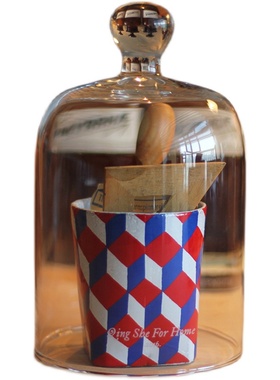 TRUDON Culti stier de villtte dv香薰蜡烛玻璃防尘罩圆形