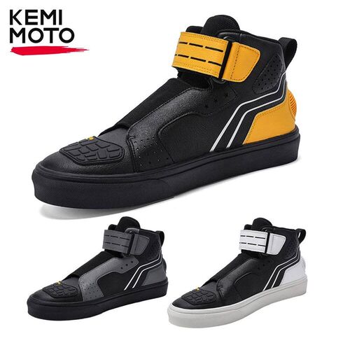 Motorcycle Men Boots Racing Shoes Riding Motorcyclist Equipm