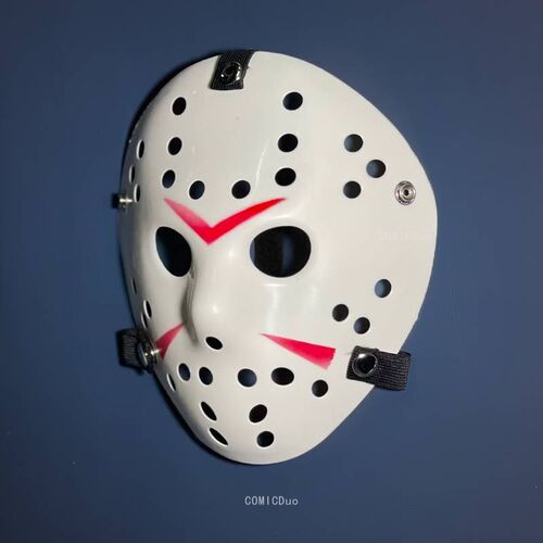 Halloween costume mask masquerade party thickened Jason scar