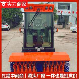 大型清雪滚刷推雪板车载式雪滚扫雪机市政除雪抛雪设备扫雪机刷片