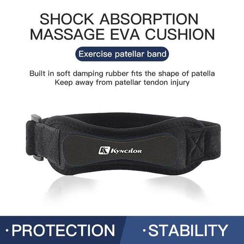 1PC Patella Kneecap Band Silica Gel Knee Tendon Strap Protec