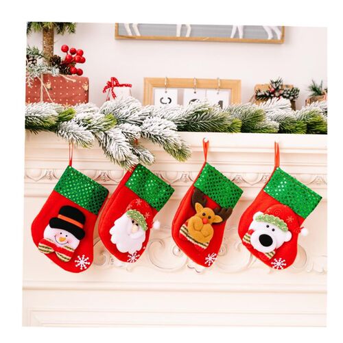Christmas stocking gift bag Candy decorations gift bag