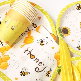 Bumble Bee Theme Party DIY Supplies Kids Birthday Party Deco