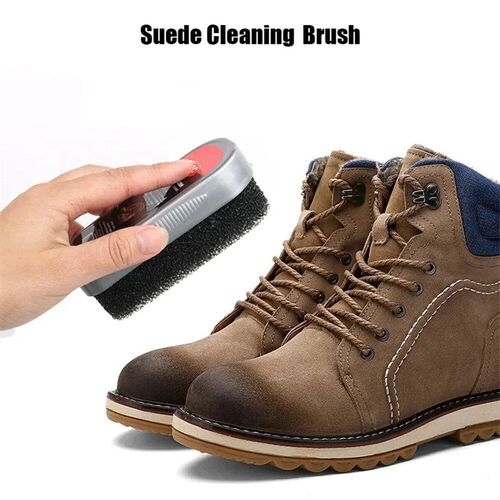 1Pc Suede Shoe Brush Plastic Sponge Shoe Cleaning for Suede