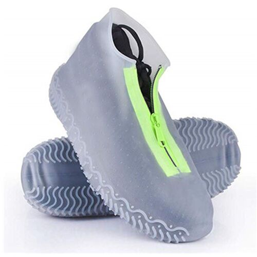 Women And Men Rubber Shoes ver Zippers Unisex Reusable Water