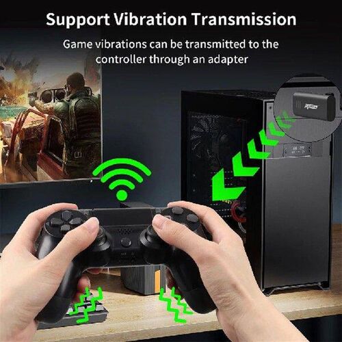 Controller PC Wireless Adapter USB Receiver BT 5.3 Gamepad