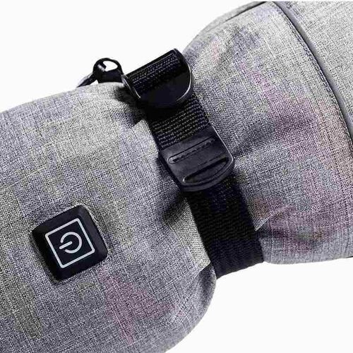 Women Electric Heated Gloves Rechargeable 2600MA Lithium