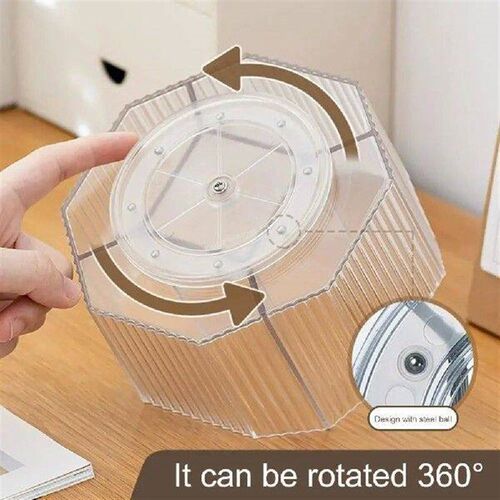 Marker Pen Storage Box Versatile Pen Holder 360 Rotating