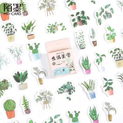 45 Ps/pak Fresh Flowers er Set Cute Deoration Srapbook ers F