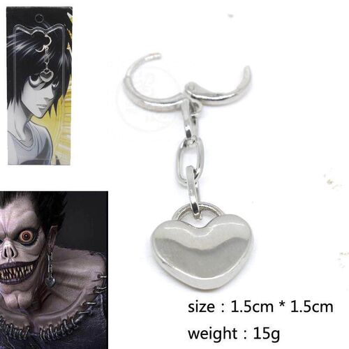 。Animation surrounding death note heart-shaped God of death