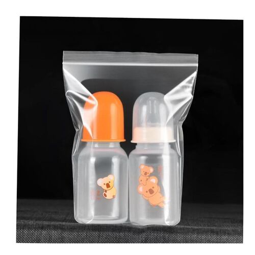 Transparent PE ziplock bag, small size, large size, plastic