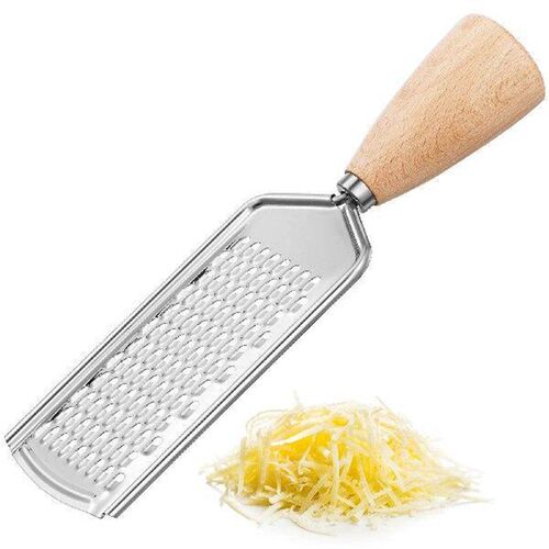 Cheese Grater with Wood Handle Vegetable Slicer Kitchen