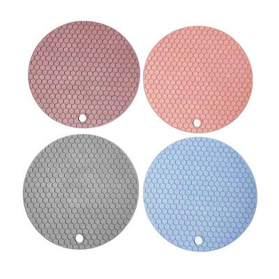 Coaster silicone heat-insulating pad, household placemat, bo