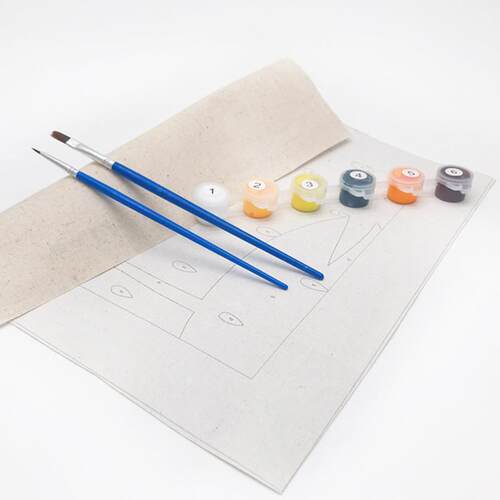 DIY Painting Paint By Numbers Hand Painted Coloring Number