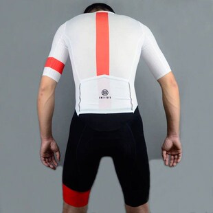 Swiftofo Black White Triathlon Suit Mens Road Bike Cycling
