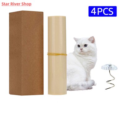 4pcs/lot Couch Cat Scratcher Tape Sofa Furniture Protector f