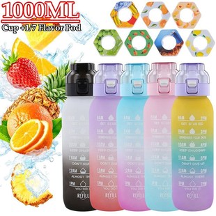 1000ml Fragrant Water Bottle with 1/7 Pods Air Scent Up Drin