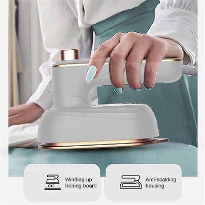 Mini Garment Steamer Handheld Wet Dry Clothes Fabric Steam