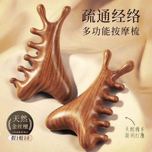 Head Massage Hair Loss Scraping Meridian Tool Face Eye Sanda