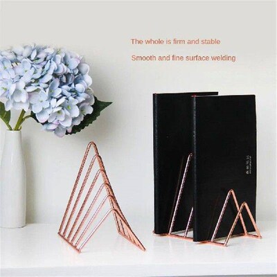 Bookshelf Iron Desk Document Creative Nordic Shelf Storage