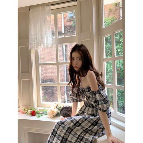 Dress Summer Womens Wear Commuter Vintage All-match Two-way