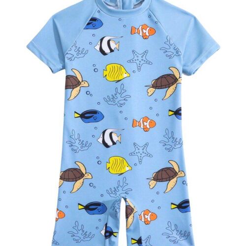 Summer Boys Baby Romper Swimsuits 2025 Toddler Ins Style Qui