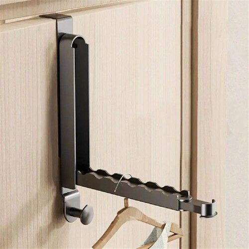 Retractable Rod Laundry Rack Folding Clothes Drying Rack