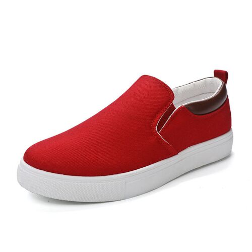 New Large Size Mens Shoes Canvas Shoes Mens 1 Slip-on Old