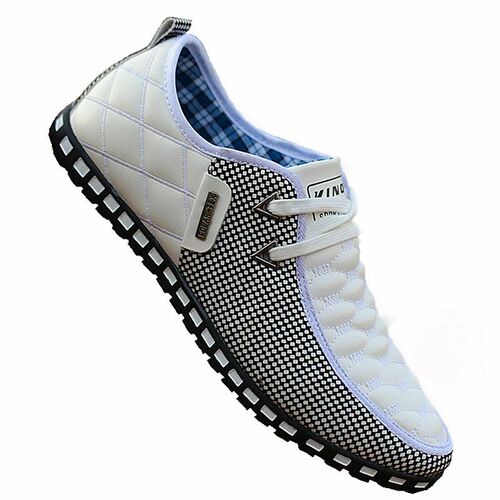 Men Leather Shoes Autumn Mens Casual Shoes Breathable Light
