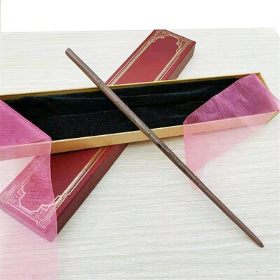Harry Potter magic wand Hermione Wand carved steel core