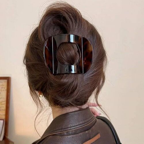 New Korean Acetic Acid Hair Clip Womens Spoon Clip Spring C