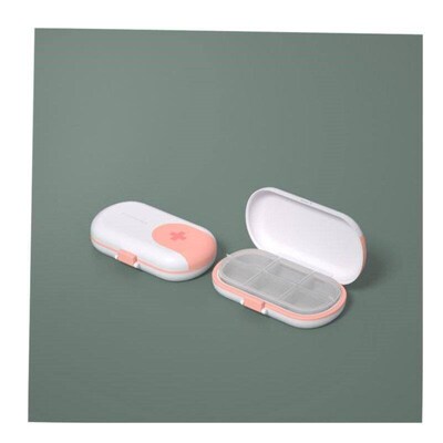 Portable Travel Pill Case Pill Cutter Organizer Medicine Sto