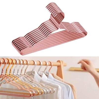 10x Aluminum Alloy Clothes Hanger Drying Rack for Everyday
