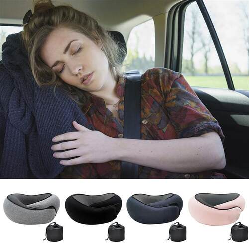 Travel Neck Pillow Memory Foam U-shaped Pillow Snail Style T