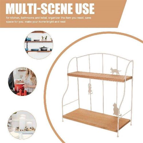 Iron Shelf Kitchen Rack Multifunction Room Organizer