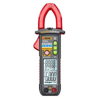 Digital Clamp Mulitimeter 6000 Counts NCV Multimeter