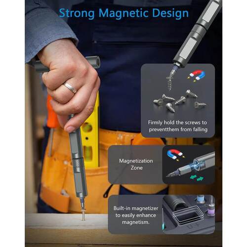 42 in 1 Ratchet Screwdriver Set 40 Multi-Function Bits with