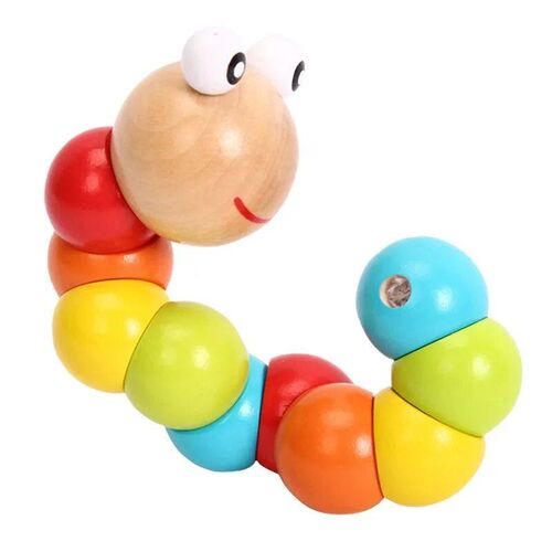 New Worm Twist Puppet Cognition Fun Educational Toys Changea